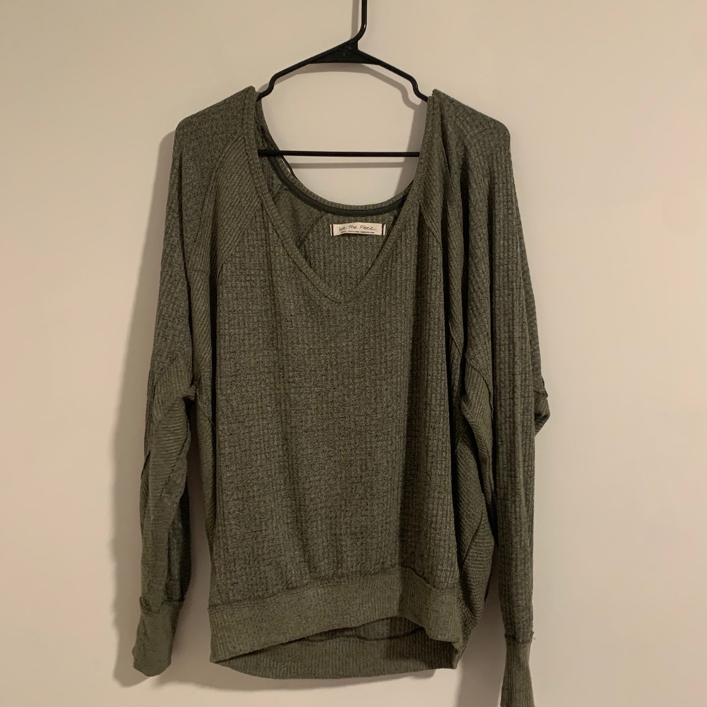 Free People long sleeve sweater